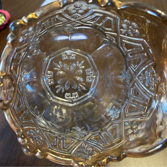 EAPG US Glass Athenia aka Reverse 44 AKA Panel 44 Glass Pitcher Antique - Picture 6 of 7